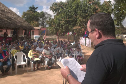 Rememoran visita de Fidel a cooperativa en Ciego de Ávila