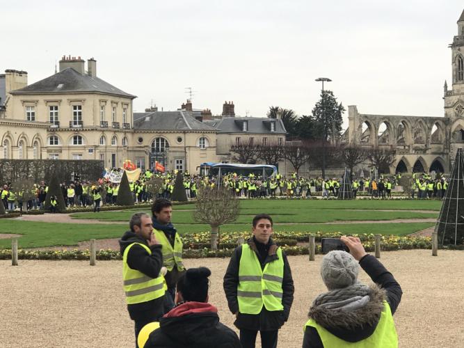 Chalecos amarillos en Francia