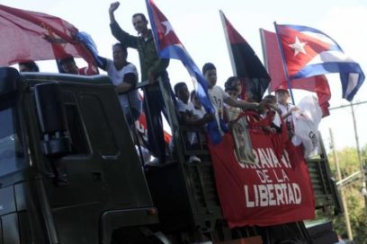 Reeditan en Santiago de Cuba salida hacia La Habana de la caravana de la libertad