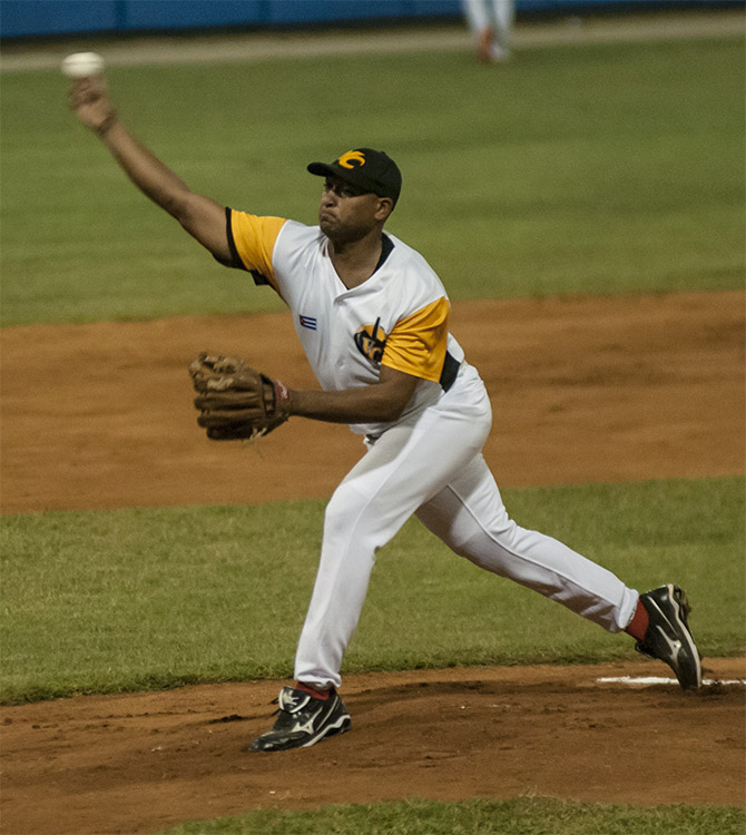 Fredy Asiel Álvarez, 19 éxitos en postemporadas. Foto: José Raúl Rodríguez Robleda