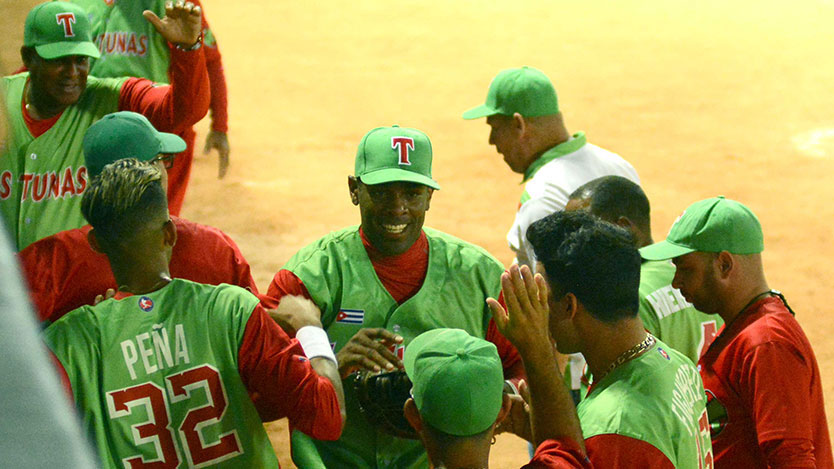 Las Tunas festeja su avance a la final.