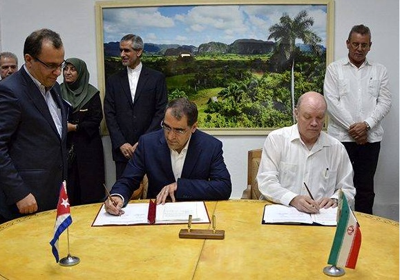Cuba e Irán firman nuevos convenios de colaboración y memorandos de entendimiento en diversas esferas económicas.