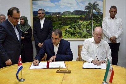 Nuevos acuerdos económicos Cuba-Irán