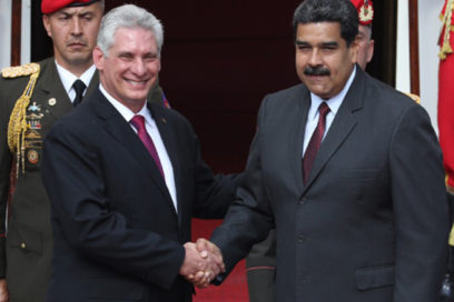 Reitera Díaz-Canel respaldo a la soberanía venezolana