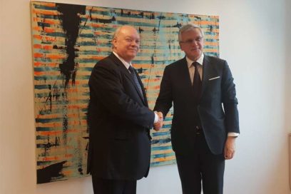 Titular cubano de Comercio Exterior continúa visita a Bélgica