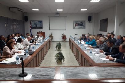 Recibe Cabrisas al Presidente del Consejo de la Comisión Económica Euroasiática