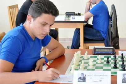 Carlos Albornoz: joven, pero campeón