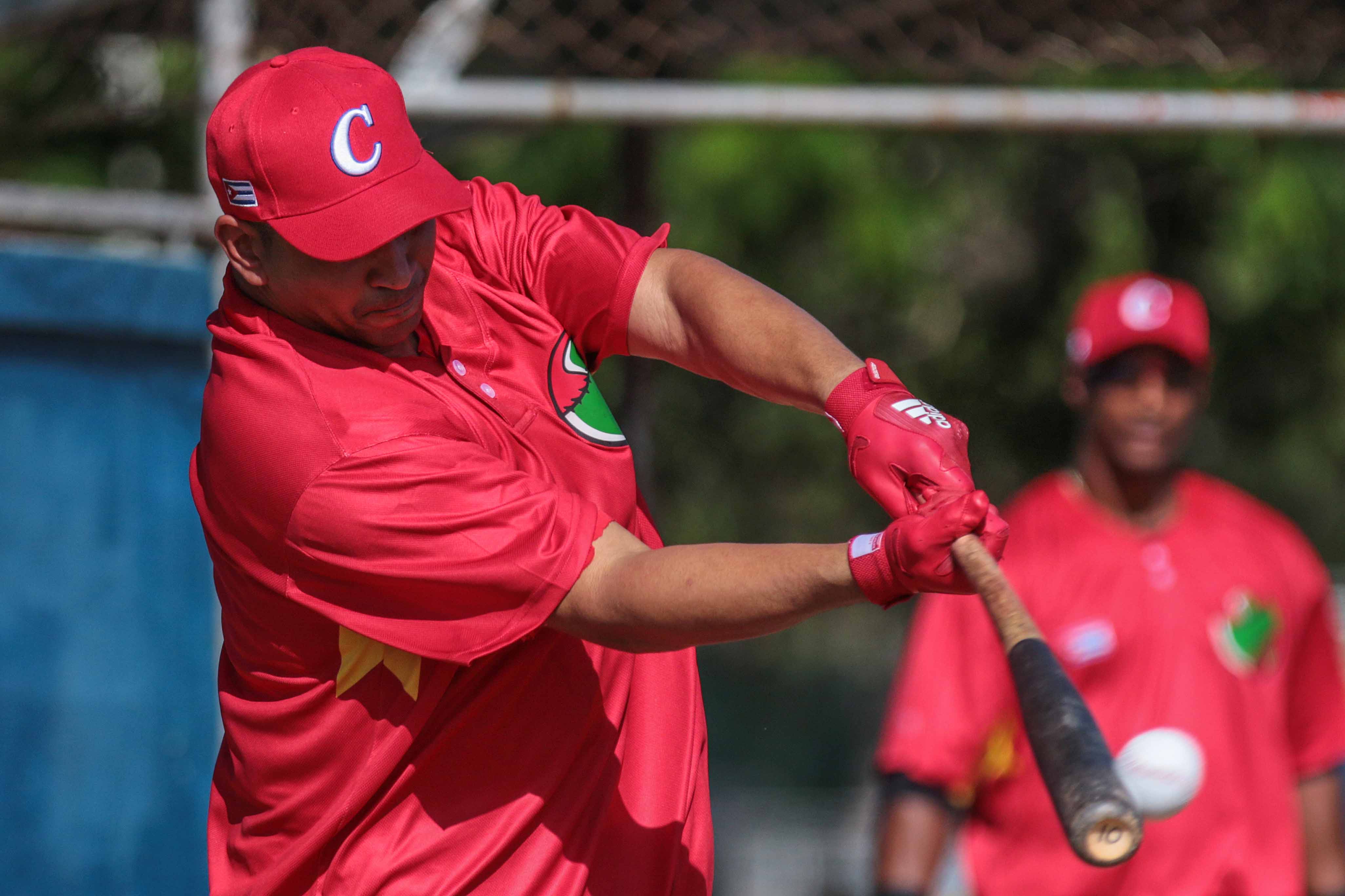 Frederich Cepeda durante el entrenamiento. Foto Roberto Morejón Rodríguez / JIT