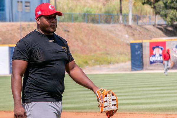 Alfredo Despaigne antes del juego lo dijo: hoy ganamos. Foto: Roberto Morejón.