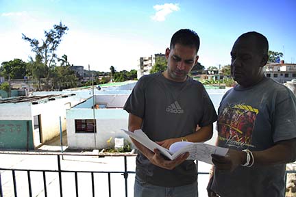 Recuperación de la Escuela Osvaldo Sánchez, ubicada en el reparto Martí, municipio Cerro. Foto: Agustín Borrego Torres