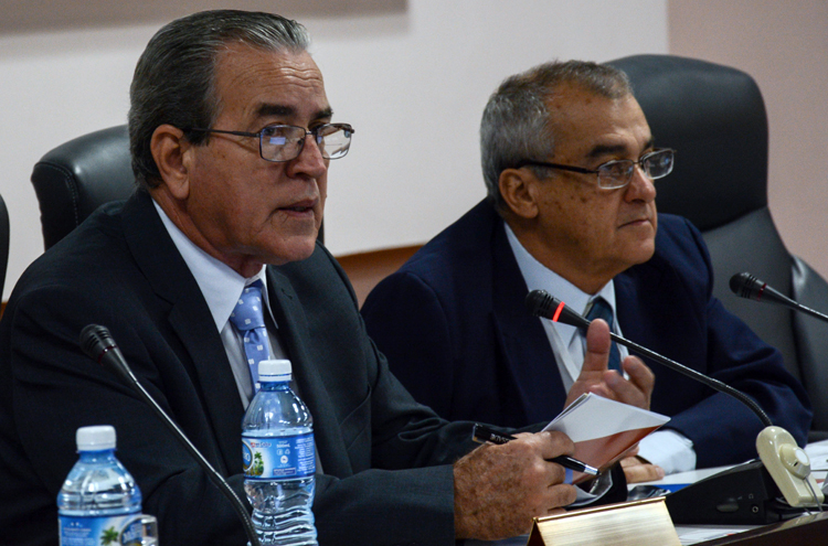 José Ramón Saborido, ministro de Educación Superior de Cuba, ofrecio una conferencia magistral, en el Encuentro Internacional por la Unidad e los Educadores Pedagogía 2019, que se desarrolla en el Palacio de las Convenciones, en La Habana, el 5 de febrero de 2019. ACN FOTO/Marcelino VAZQUEZ HERNANDEZ