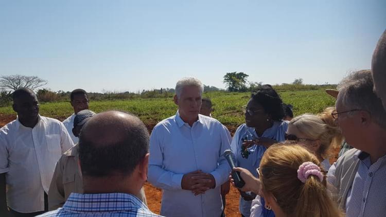 D-C en visita de gobierno en Mayabeque