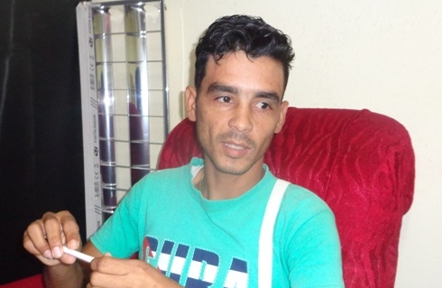 Enrique Díaz Machín asegura que votará por el Sí el próximo 24 de febrero. Foto: Adriana Rojas Preval