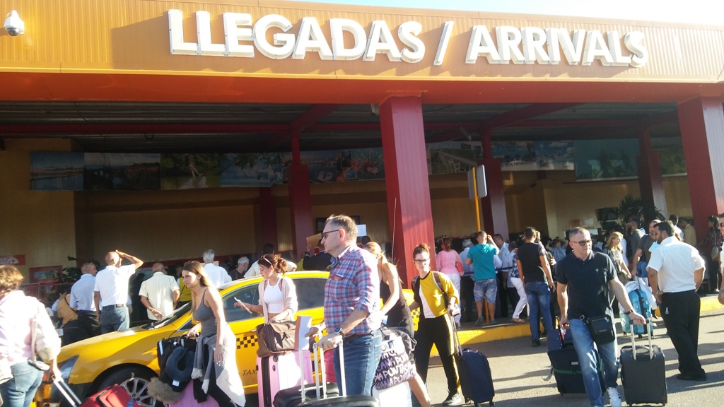 aeropuerto internacional Juan Gualberto Gómez, en Matanzas