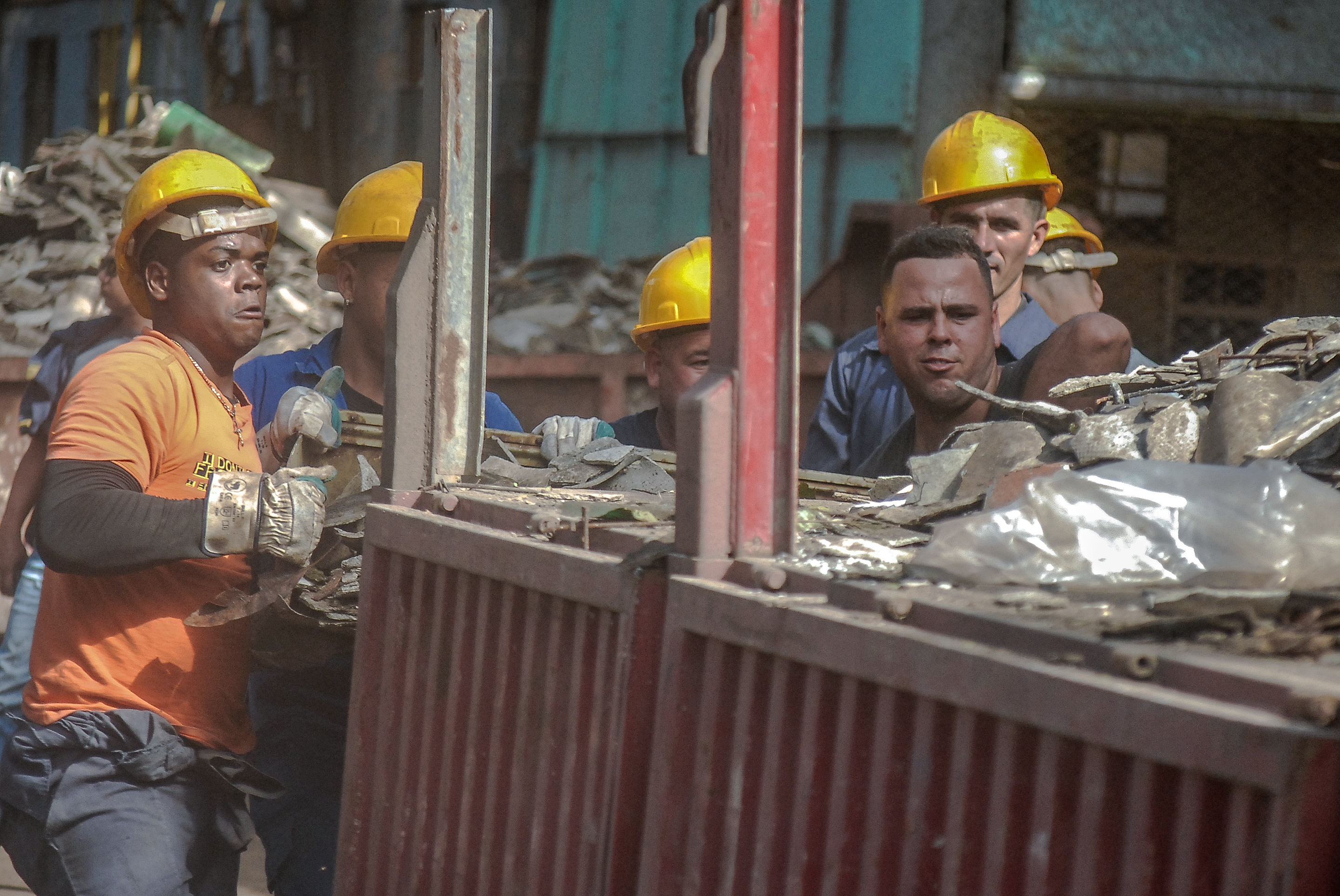 Unidad empresarial de base Cubana de Acero. Foto: Heriberto González Brito