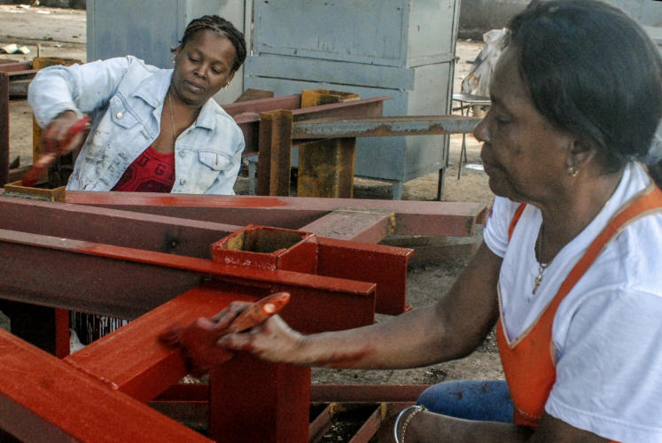 Unidad empresarial de base Cubana de Acero. Foto: Heriberto González Brito