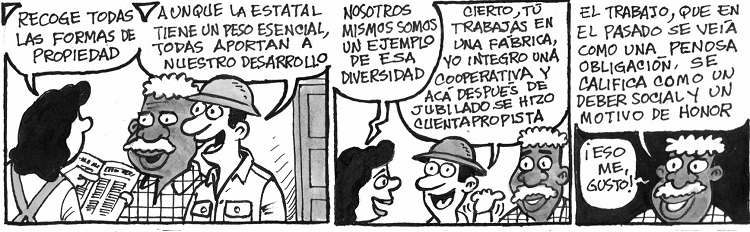 Dibujo: Enrique Lacoste Guion: Alina Martínez Triay