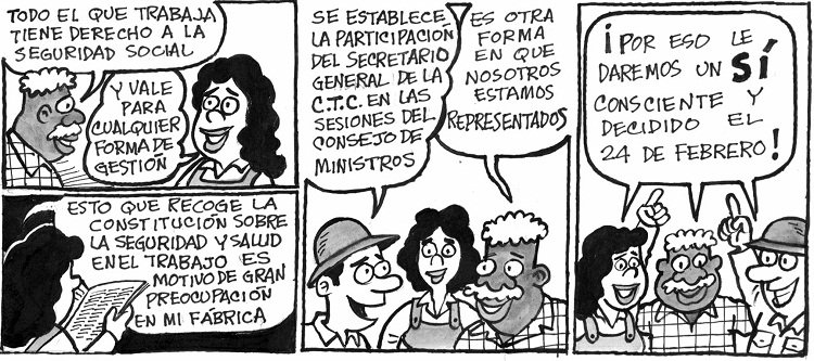 Dibujo: Enrique Lacoste Guion: Alina Martínez Triay