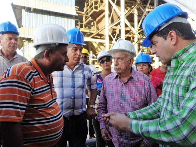 Machado Ventura evaluó marcha de la zafra en Las Tunas