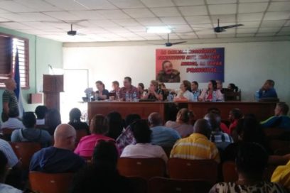 Marcha bien Matanzas en asambleas del plan de la economía