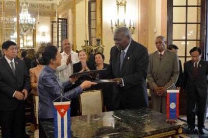 Cuba y Laos impulsan vínculos parlamentarios (+ Fotos)