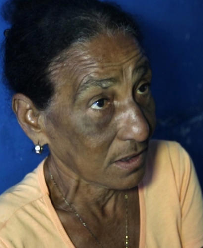 Milagros López: “Me parece bien que rescaten el asilo para las familias que perdieron la casa”, dijo Milagros López. Foto: René Pérez Massola