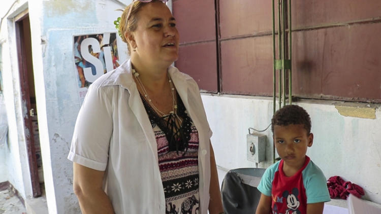 Doctora Xiomara Leyva Riverón, del policlínico Turcios Lima. Foto: René Pérez Massola