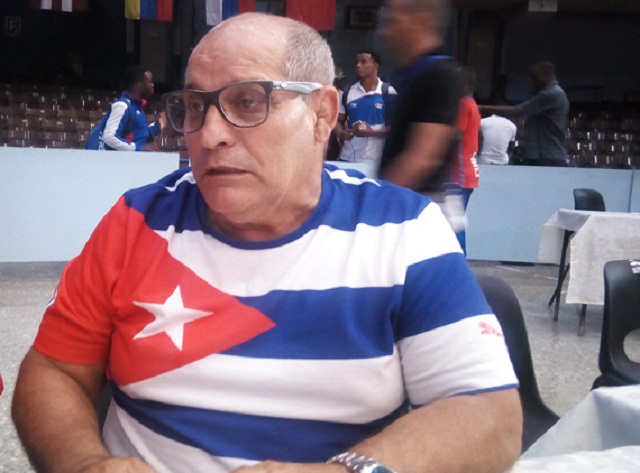 Raul Trujillo, jefe del colectivo de entrenadores de la lucha grecorromana.