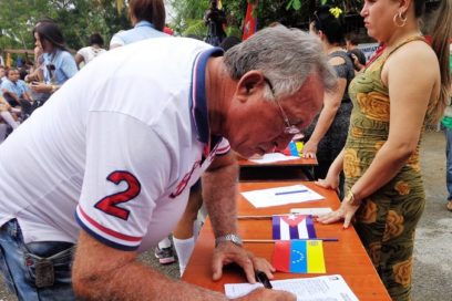 Desde Las Tunas el apoyo incondicional a Venezuela