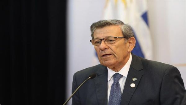El canciller de Uruguay, Rodolfo Nin Novoa, fue uno de los encargados de presentar la declaración final de la conferencia internacional en Montevideo. | Foto: Reuters
