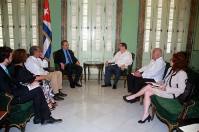 Recibió Canciller cubano a Subsecretario de Asuntos Exteriores de la República Italiana