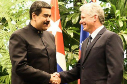 Cuba ratifica solidaridad con Venezuela y Nicolás Maduro