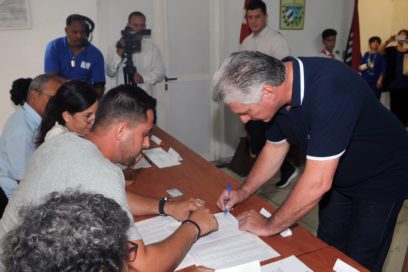 Diaz-Canel highlights ratification of the new Constitution