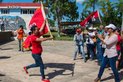 Bandera XXI Congreso de la CTC ya está en Ciego de Ávila (+Infografía)