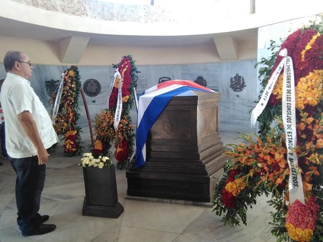 homenaje a Martí en Santiago de Cuba