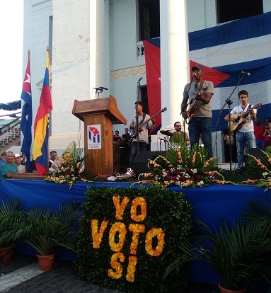 marcha en Santa Clara