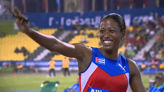 Omara Durand, una de las candidatas a oros en los venideros Juegos Parapanamericanos en Lima 2019.