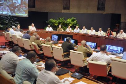 Sesionó reunión del Consejo de Ministros