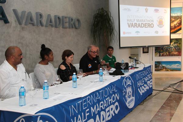 Conferencia de Prensa de la II Media Maratón de Varadero. Foto: Roberto Morejón