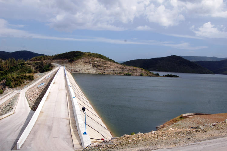 La presa Mayarí, en Holguín, la más alta de Cuba y segunda por su capacidad de embalse. Foto: Barreras Ferrán