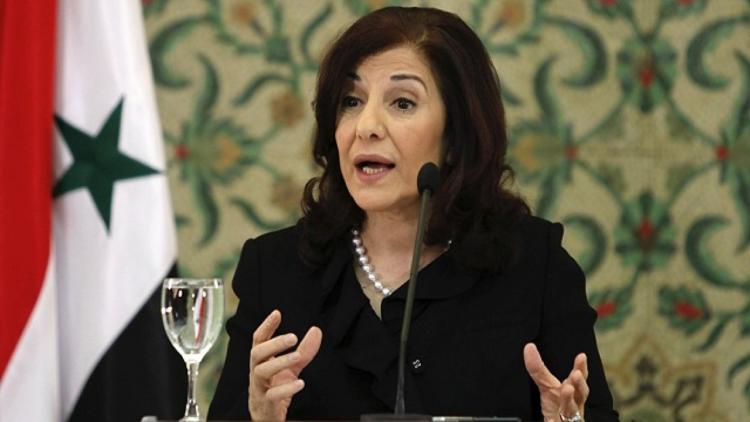 Bouthaina Shaaban, actual asesora principal de Políticas y Medios de Comunicación del presidente Bashar al-Assad
