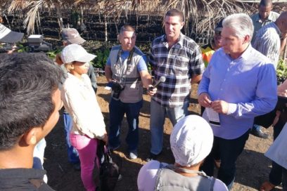Presidente cubano encabeza visita de gobierno a Santiago de Cuba (Cobertura Especial)