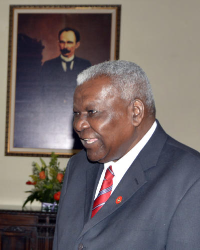 Esteban Lazo Hernández, presidente de la Asamblea Nacional del Poder Popular de la República de Cuba. Foto: Tony Hernández Mena