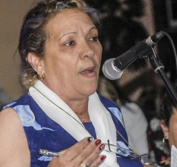 Maida Hermida Gil, secretaria general del SNTIAP en Cienfuegos, significó demoras para acometer una importante inversión en los molinos de trigo de esa provincia. Foto: Heriberto González