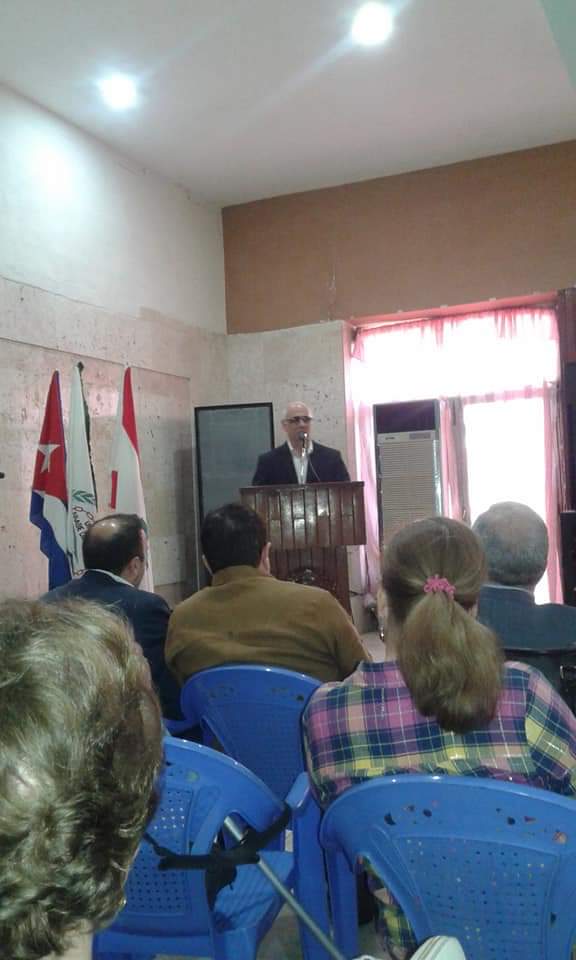 José Elías Chediak, vicepresidente de la Unión Árabe de Cuba. Foto: Juan Carlos