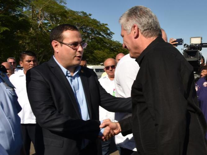 Sidartha Marín, ministro asesor presidencial para temas internacionales de Nicaragua. Foto Estudios Revolución