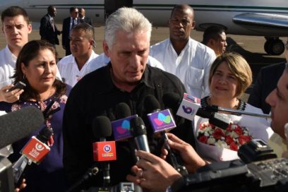Presidente cubano en Nicaragua para participar en VIII Encuentro de AEC (+ Fotos)