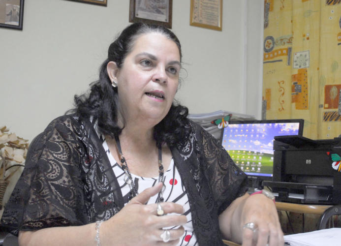 Olga Lidia Pérez Díaz, directora de Notarías, del Ministerio de Justicia. Foto: Agustín Borrego