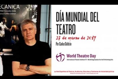 A Cuban to Voice for International Theater Day