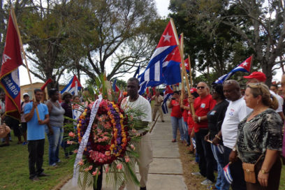 El cienfueguero, la Bandera XXI Congreso y Matanzas (+Fotos)